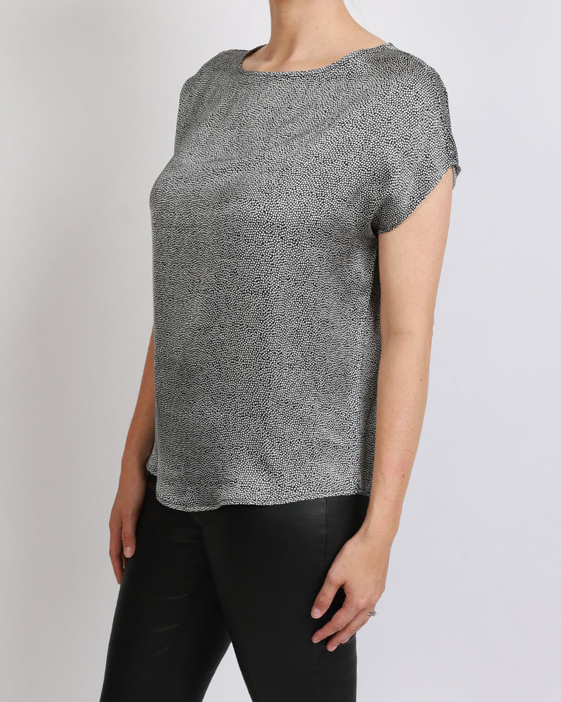 silky blouse